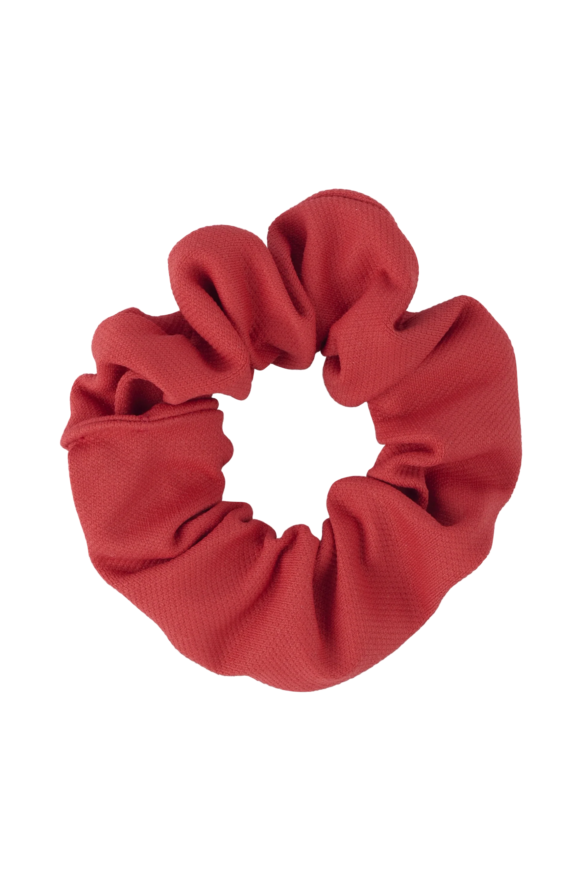 Small Everyday Flex Scrunchie - Red - unique