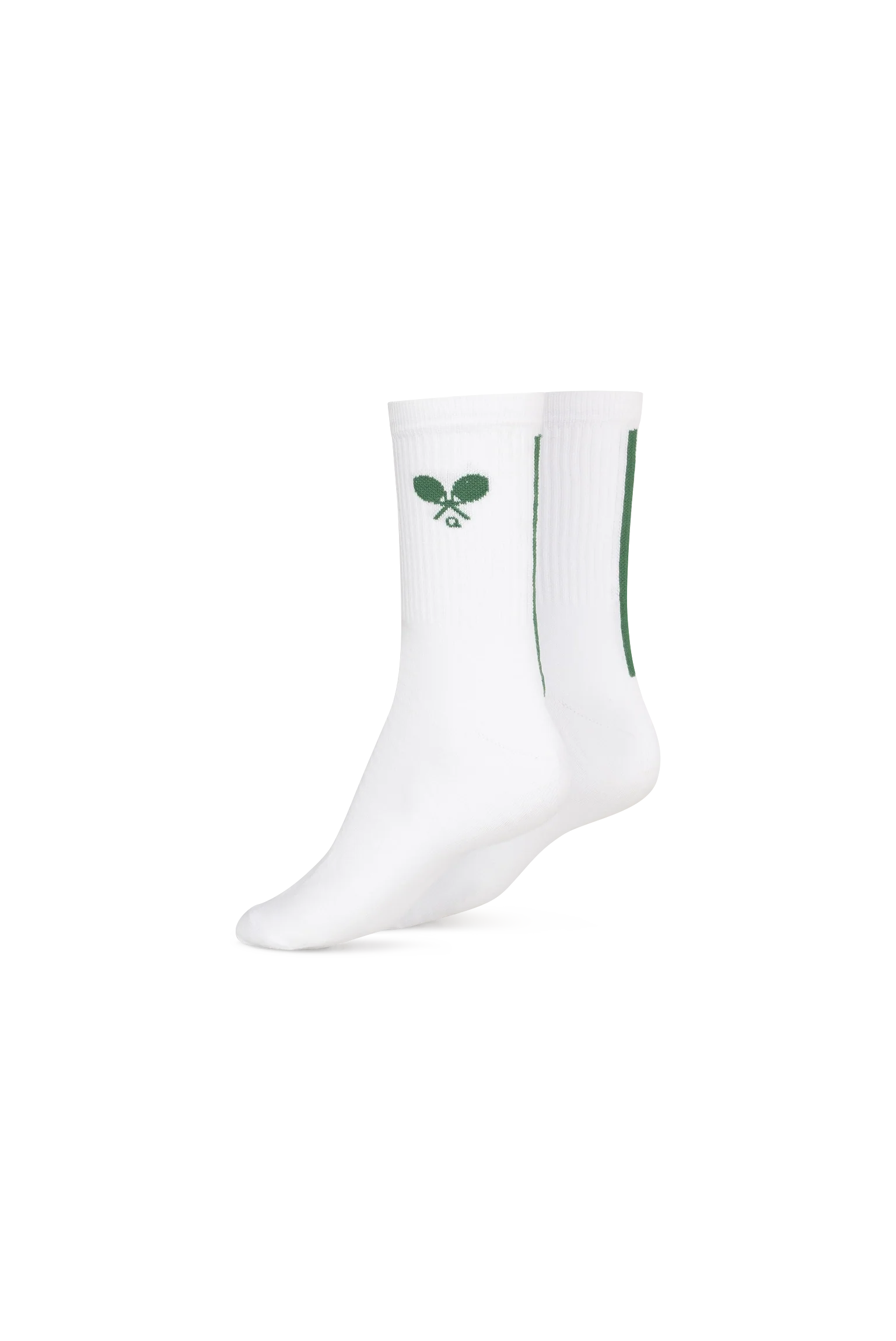 Court Side Crew Socks - Green