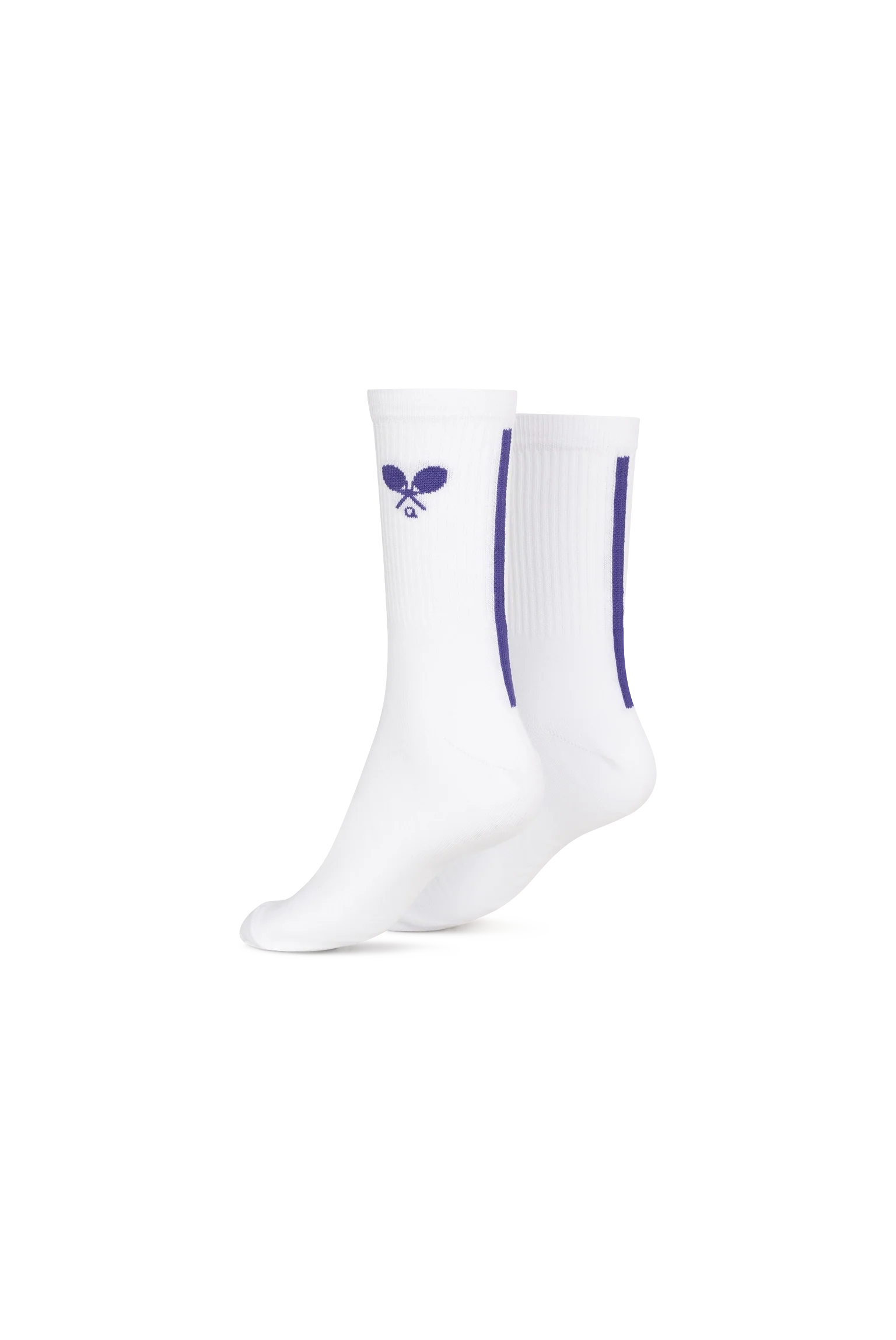 Court Side Crew Socks - Purple