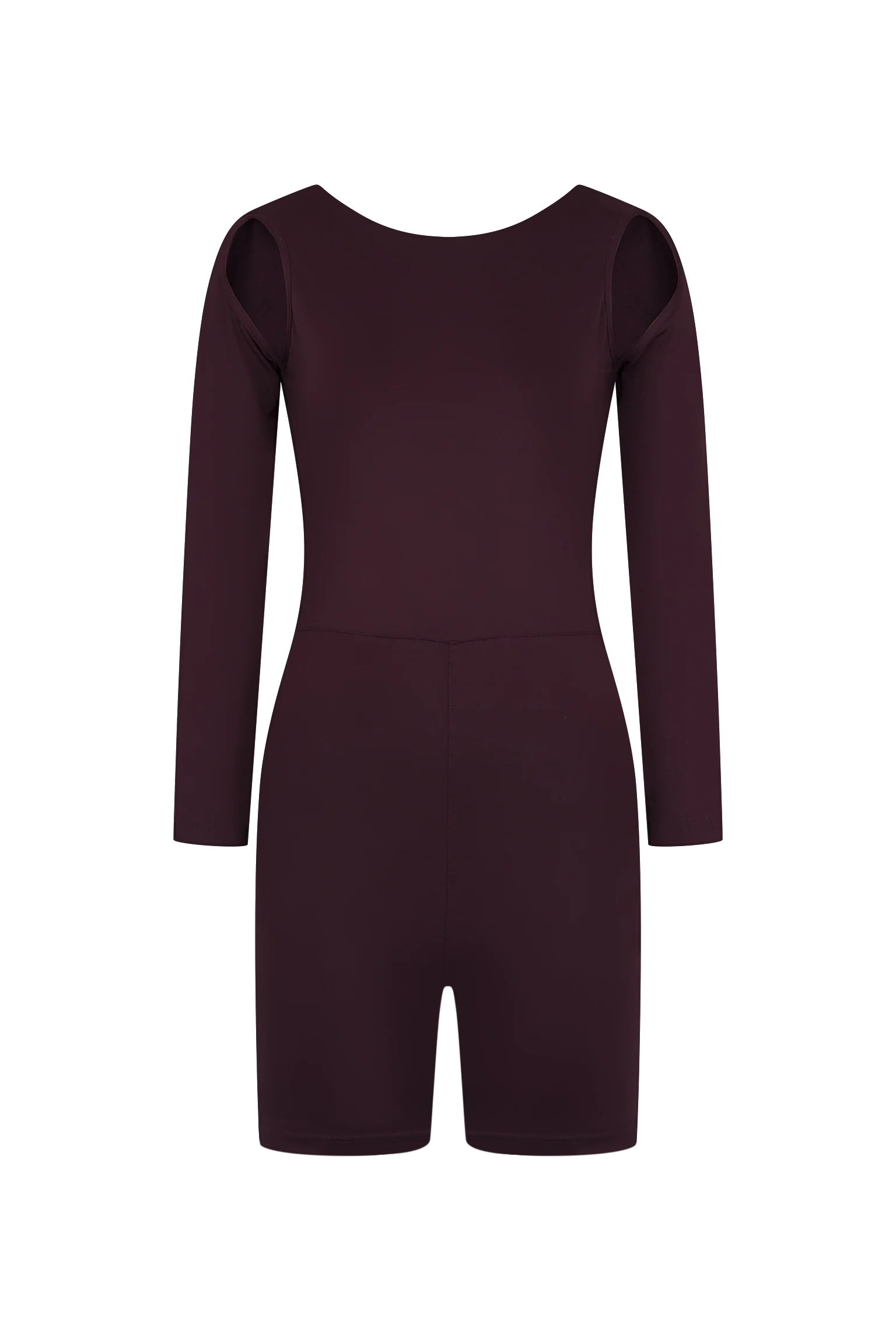 Burgundy Surfline Romper - Low Intensity