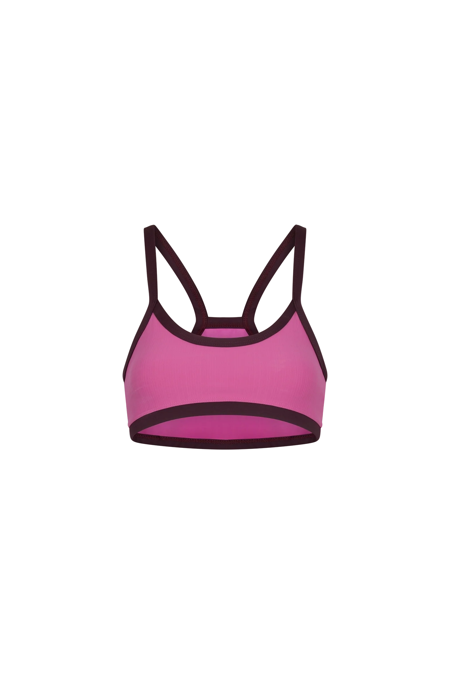Fuchsia Contour Sports Bra - High Intensity