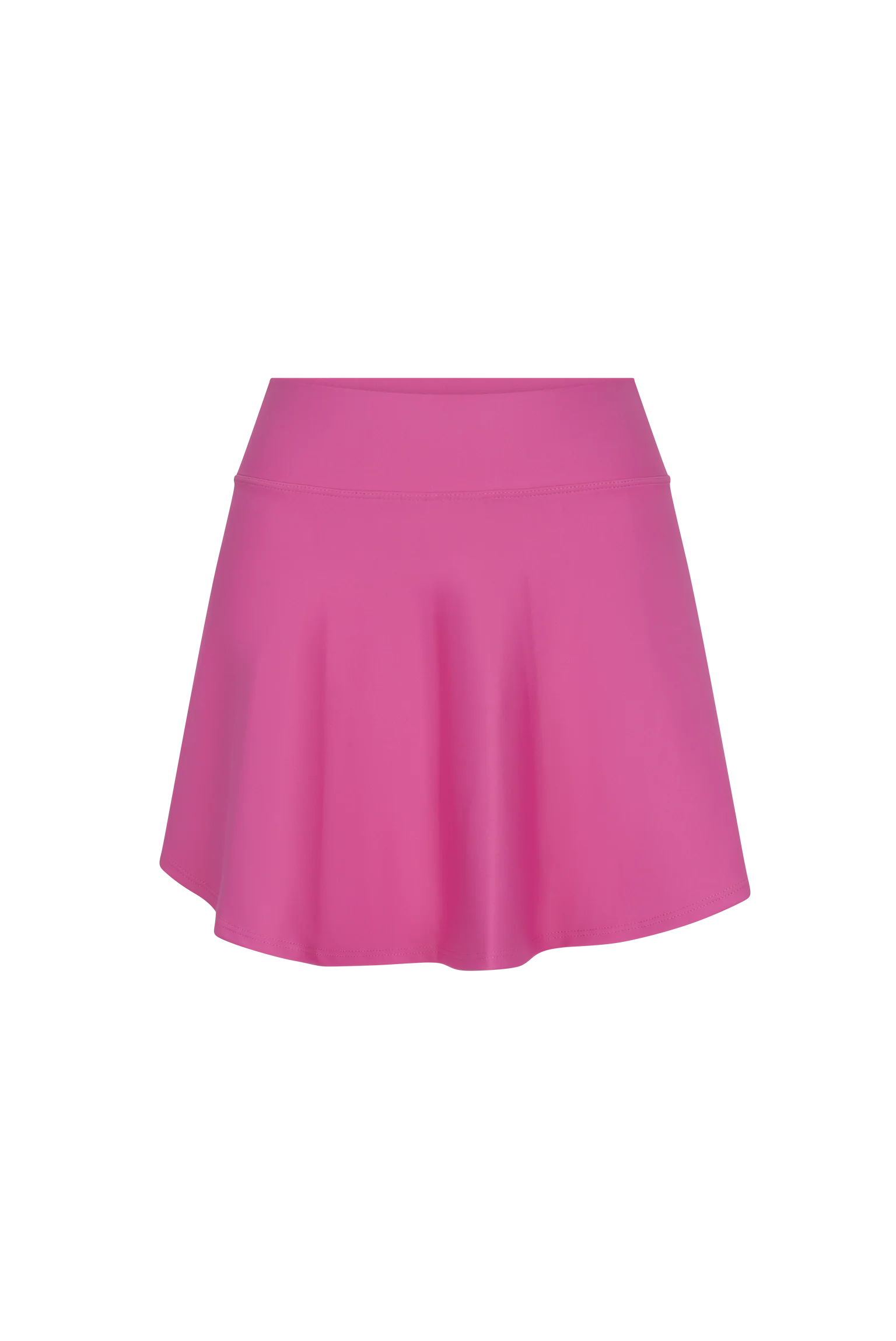 Fuschia Flare Mini Skirt - High Intensity