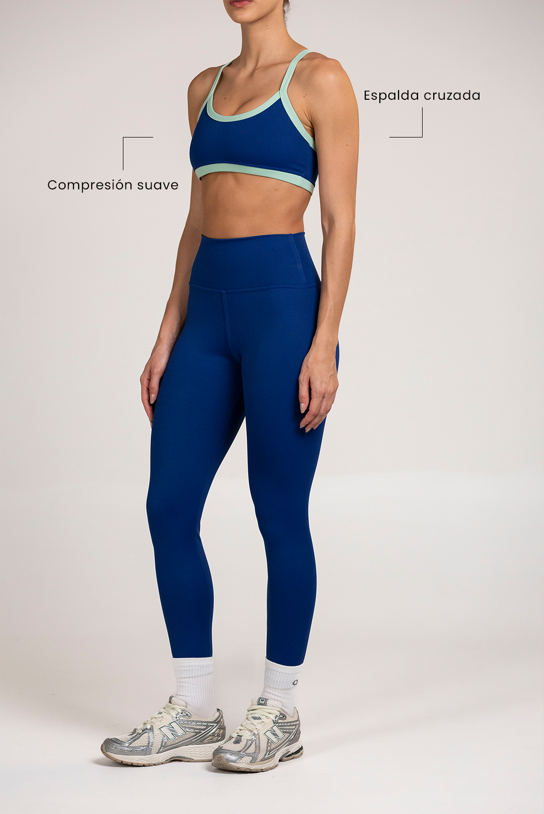 Indigo - Contour Sports Bra