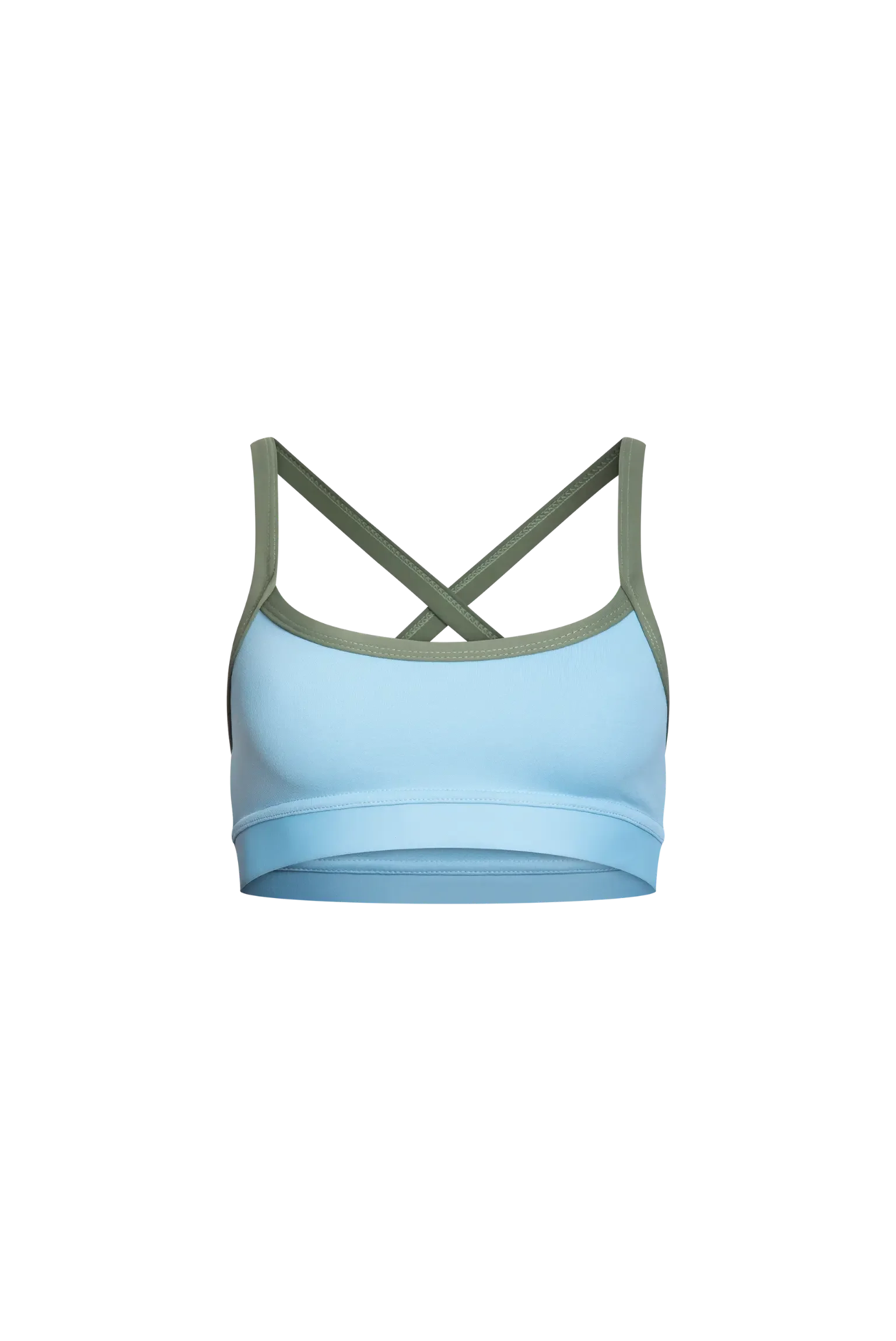 Serenity Blue Mantra Sports Bra - High Intensity